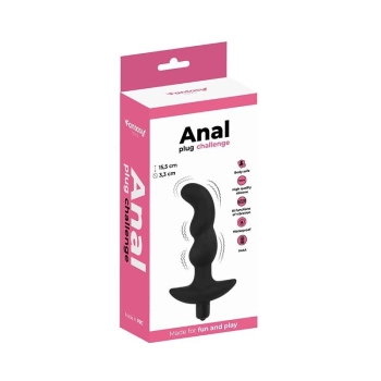 Masażer prostaty wibrujący Fantasy na baterię AAA 15 cm
