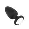 Korek analny wibrujący LED silikonowy Fantasy 10 cm USB z pilotem