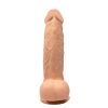 Dildo rotacyjne wibrujące realistyczne Fantasy 22 cm USB z pilotem