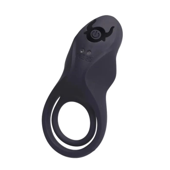 Podwójny pierścień wibrujący Hermes z pilotem Fantasy silikonowy USB