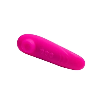 Stymulator łechtaczki silikonowy Pan Fantasy pulsacyjny USB 16,5 cm