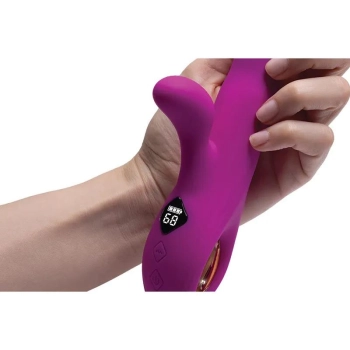 Wibrator posuwisty punktu G Ares Fantasy silikonowy USB 23 cm