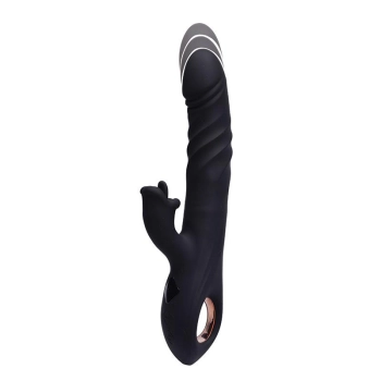 Wibrator króliczek Fantasy Pluto z thrustingiem USB 23 cm