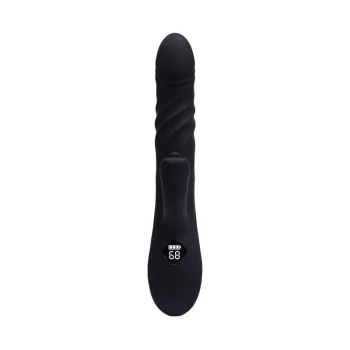 Wibrator króliczek Fantasy Pluto z thrustingiem USB 23 cm