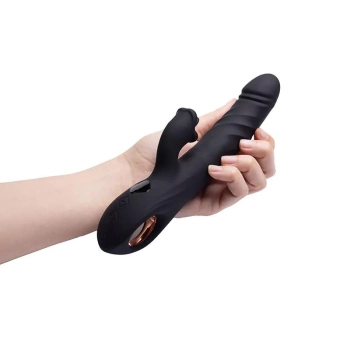 Wibrator króliczek Fantasy Pluto z thrustingiem USB 23 cm