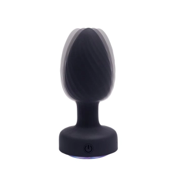 Rotacyjny wibrujący korek analny Achelous Fantasy USB 10 cm