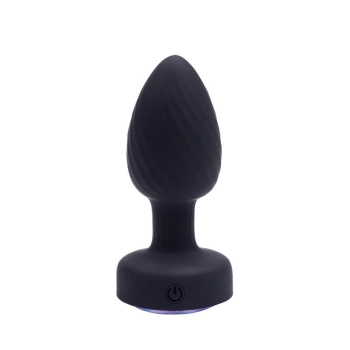 Rotacyjny wibrujący korek analny Achelous Fantasy USB 10 cm