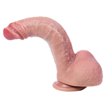 Elastyczne silikonowe dildo hiperrealistyczne Fantasy 21 cm