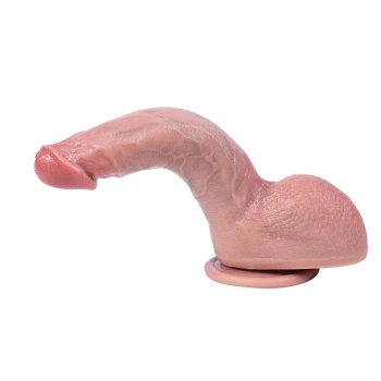 Dildo silikonowe elastyczne hiperrealistyczne Fantasy 21 cm