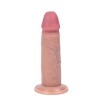 Dildo silikonowe realistyczne z ruchomą osłonką Fantasy 18 cm