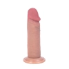 Dildo silikonowe realistyczne z ruchomą osłonką Fantasy 18 cm