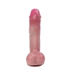 Dildo silikonowe Fantasy z ruchomą osłonką 23 cm