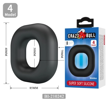 Zestaw 56 silikonowych pierścieni erekcyjnych Crazy Bull