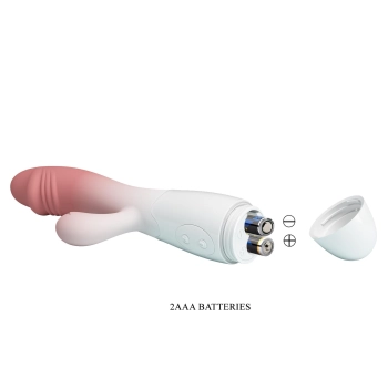 Wibrator króliczek Pretty Love Snappy jasnoróżowy 19 cm 30 funkcji