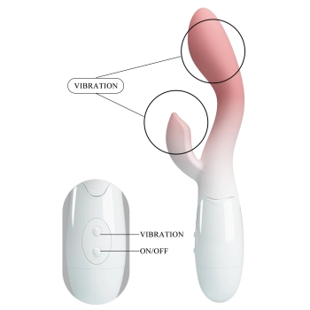 Wibrator króliczek Pretty Love Brighty 30 funkcji silikonowy