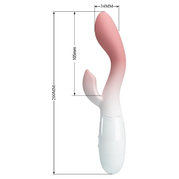 Wibrator króliczek Pretty Love Brighty 30 funkcji silikonowy