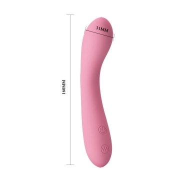 Wibrator silikonowy Pretty Love Gloria 30 funkcji 16 cm