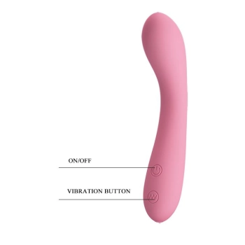 Wibrator silikonowy Pretty Love Gloria 30 funkcji 16 cm