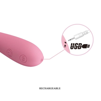 Wibrator silikonowy Pretty Love Gloria 30 funkcji 16 cm