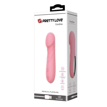 Wibrator punktu G Pretty Love Candice silikonowy USB 14 cm