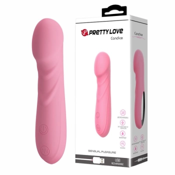 Wibrator punktu G Pretty Love Candice silikonowy USB 14 cm