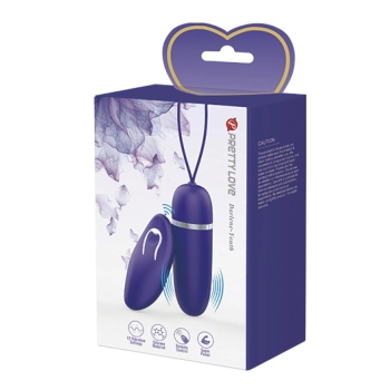 Wibrator mini Pretty Love Darlene pilot bezprzewodowy 12 funkcji