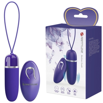 Wibrator mini Pretty Love Darlene pilot bezprzewodowy 12 funkcji