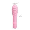 Wibrator silikonowy Pretty Love Solomon 10 funkcji bateria AAA 12 cm
