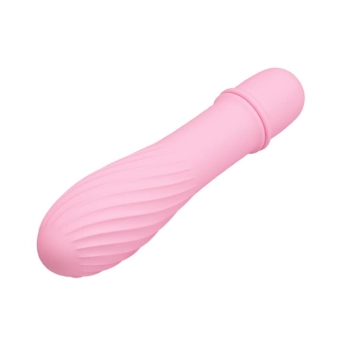 Wibrator silikonowy Pretty Love Solomon 10 funkcji bateria AAA 12 cm