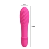 Wibrator silikonowy Pretty Love Solomon 10 funkcji bateria AAA 12.3 cm