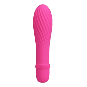Wibrator silikonowy Pretty Love Solomon 10 funkcji bateria AAA 12.3 cm