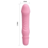 Wibrator silikonowy Pretty Love Stev różowy 10 funkcji 13,5 cm