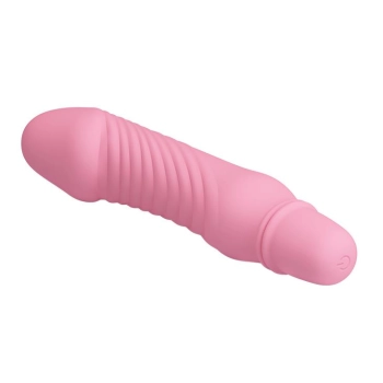 Wibrator silikonowy Pretty Love Stev różowy 10 funkcji 13,5 cm
