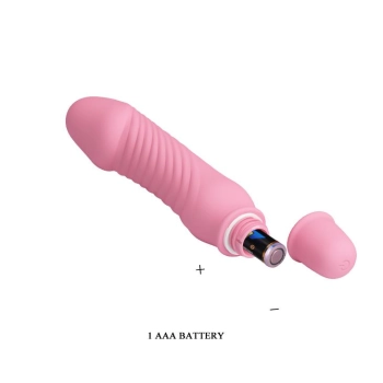 Wibrator silikonowy Pretty Love Stev różowy 10 funkcji 13,5 cm