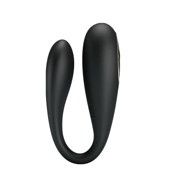 Wibrator podwójny Pretty Love Nathan z pilotem 10 trybów silikonowy USB