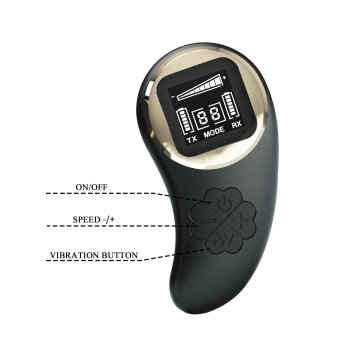 Wibrator podwójny Pretty Love Nathan z pilotem 10 trybów silikonowy USB