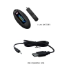 MR PLAY - VIBRATING ANAL PLUG 4 vibrations 4 thrusting Remote Control