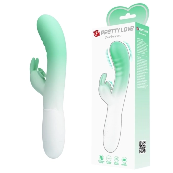 Wibrator króliczek Pretty Love Cerberus silikonowy USB 30 funkcji