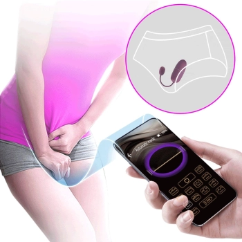 PRETTY LOVE - Nymph, 12 vibration functions Mobile APP Long-distance Control, ABS, 1 AAA battery