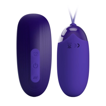 Fioletowe silikonowe jajeczko wibrujące Pretty Love Orthus Youth USB