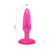 BAILE- BUTT PLUG PINK / RED