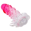 Przedłużka penisa Wilford Pretty Love 13,5 cm wodoodporna z analnym