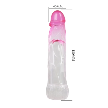 Przedłużacz penisa Pretty Love Neron 18 cm wodoodporny