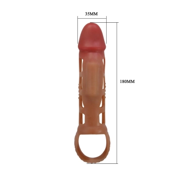 Przedłużka na penisa Pretty Love Preston 18 cm TPR