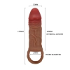 Przedłużka na penisa Pretty Love Peirre 15,5 cm wodoodporna