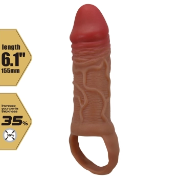 Przedłużka na penisa Pretty Love Peirre 15,5 cm wodoodporna