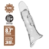 Proteza na penisa Pretty Love przezroczysta TPE 22 cm