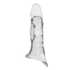 Proteza na penisa Pretty Love przezroczysta TPE 22 cm