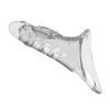 Proteza na penisa Pretty Love przezroczysta TPE 22 cm