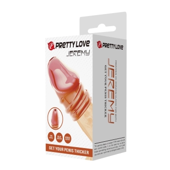 Przedłużka na penisa Pretty Love Jeremy TPR wodoodporna